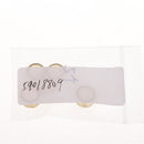 5 Pieces Vintage Golden Embossment Tube Beads For Jewelry Making Findings Crafts Supply