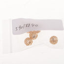 5 Pieces Metal Filigree Hollow Loose Spacer Bead for Jewelry Making Handmade Necklace Bracelet DIY Craft 8mm Gold