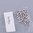 50pcs Polyhedral Design Loose Spacer Beads Jewelry Making Findings Crafts Supply Women Favorite Chic Jewelry Embellishments 4mm