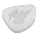 Silicone Maple Leaf Aromatherapy Gypsum Ornament Mould with Hole Wax Tablet Resin Casting Mold