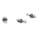 50 Pieces Mini Jewelry Making Charms Nuts Acorn Fruit Pendant Ancient Charms fit Earring Necklace Bracelet Jewelry Key Chains Winter Gift DIY Findings