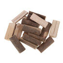 20 Pieces 15x35mm Natural Tree Wood Sticks Logs Tree Stumps Blocks Wooden Pieces for Arts & Crafts, Home Decoration, Wedding Event Ornaments