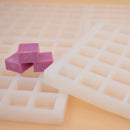 56 Cavity Silicone Mould 31x31x19mm Mini Cubes Mold Ice Cube Tray Chocolate Cake Molds Cube Sugar Jelly Mold DIY Freezing Baking Molding Craft Tool
