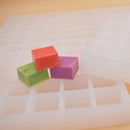 56 Cavity Silicone Mould 31x31x19mm Mini Cubes Mold Ice Cube Tray Chocolate Cake Molds Cube Sugar Jelly Mold DIY Freezing Baking Molding Craft Tool