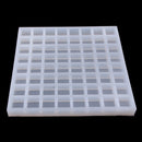 64 Cavity Silicone Mold Mini Ice Cubes Mold Trays Easy-Release Pudding Mold Chocolate Cake Jelly Candy Sugar Mold Polymer Clay Resin Arts Crafts Mold