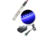 UV Ultraviolet Purple 3528 LED Flexible Strip White Light with US Plug 12V Waterproof