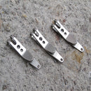 IPRee Outdoor EDC Extending Clamp Buckle Hanging Keyring Chain Carabiner Quick Release Clip Kit