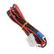 Lerdge 30/70/100cm 17AWG Heated Bed Line Hot Bed Wires Soft Silicone Power Cable For 3D Printer