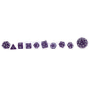 10Pcs Multi Sided Dices Set for RPG Dungeons & Dragon Role Play Game Gift