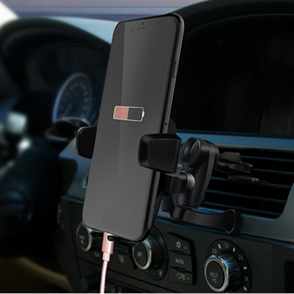 BENHONG Universal Car Air Vent Mount Front Glass Sucker Desk Stand Holder for Phone 3-6.5 inches
