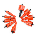 9Pcs Tooth Hole Saw Cutter Kit HSS Steel Drill Bit Set Cutter Tool For Metal Wood Alloy