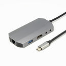 Bakeey 9 In 1 Type C to HDMI USB3.0 RJ45 4K High Speed HUB Adapter For Laptop Tablet Huawei P30 Xiaomi Mi9 S10+ Note 10