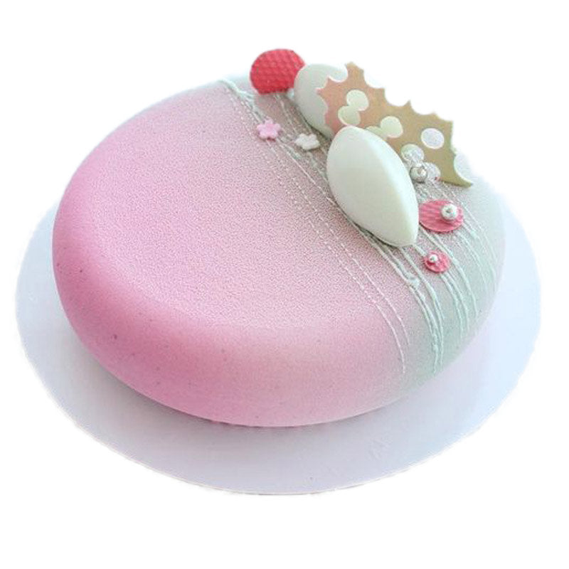 Round Silicone Cake Mold For Mousses Ice Cream Chiffon Cakes Baking Mold Bakeware Tools