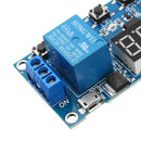 6-30V 1 Channel Relay Module Switch Trigger Time Delay Circuit Timer Cycle Adjustable