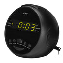 Multifunctional LED Digital Display Alarm Clock DC 5V AM/FM Dual Channel 0.6" LED Clock Radio Alarm Clock Desktop Table Clock