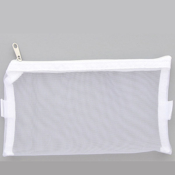 Creative Transparent Mesh Pencil Case B6 Storage Bag Portable Large-Capacity Stationery Bag For Students' Exams