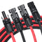 1Pack 12AWG Solar Panel Extension Cord MC4 Cable Line Connector Cable 9M/8M/5M