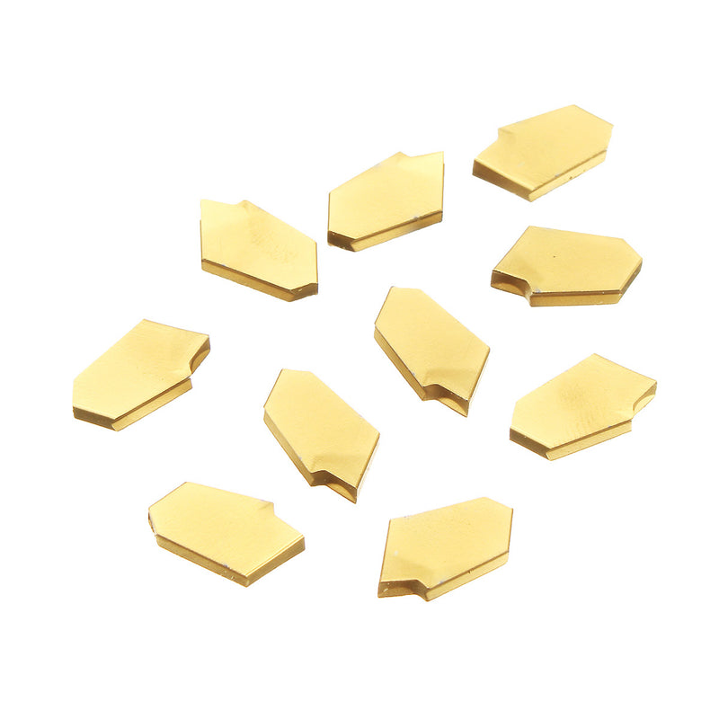 10pcs ZQMX 2N11-1E SP200 GTN-2 2mm Grooving Cut-Off Carbide Insert CNC Tool