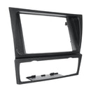2Din Car Radio Stereo Surround Fascia Panel Plate Adapter For BMW 3 Series E90 E91 E92 E93 04-12