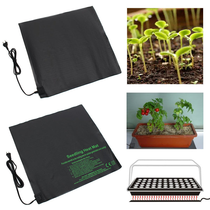 110V 220V 52X52cm Seedling Heat Mat Pad Plant Seeds Germination Propagation Clone