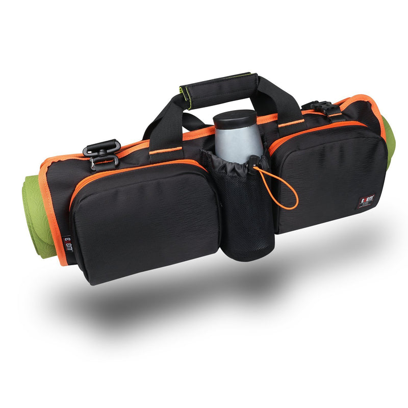 Bubm YJB Multi-Purpose Yoga Roll Pack Yoga Mat Bag Gym Cross-body Bag Adjustable Shoulder Bag Handba