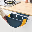 Kitchen Trash Can Collapsible Wall Mounted Garbage Trash Bag Holder