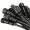 10Pairs DC Male/Female 3PIN 22AWG Waterproof IP65 PVC LED Connectors