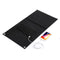 DL-SP30 80W 18V Efficient Solar Panel Solar Charger Tri-fold Bag Foladable Solar Power Bank Panel Phone Charger