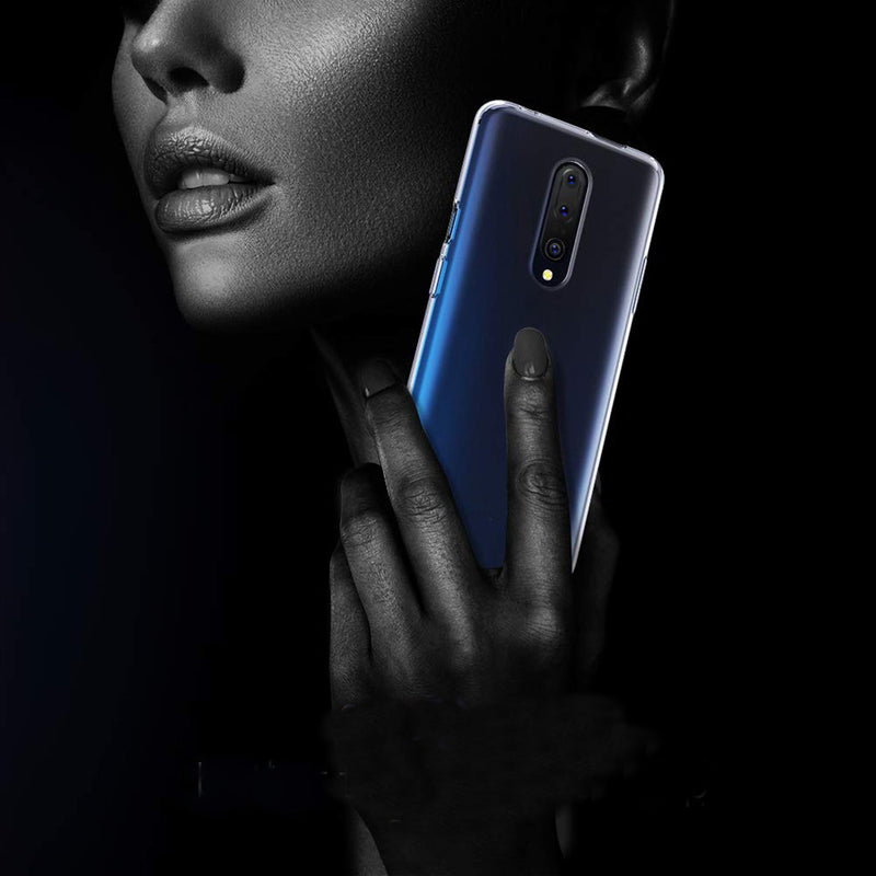 BAKEEY Transparent Ultra-thin Soft TPU Protective Case For OnePlus 7 Pro / 1+7 Pro
