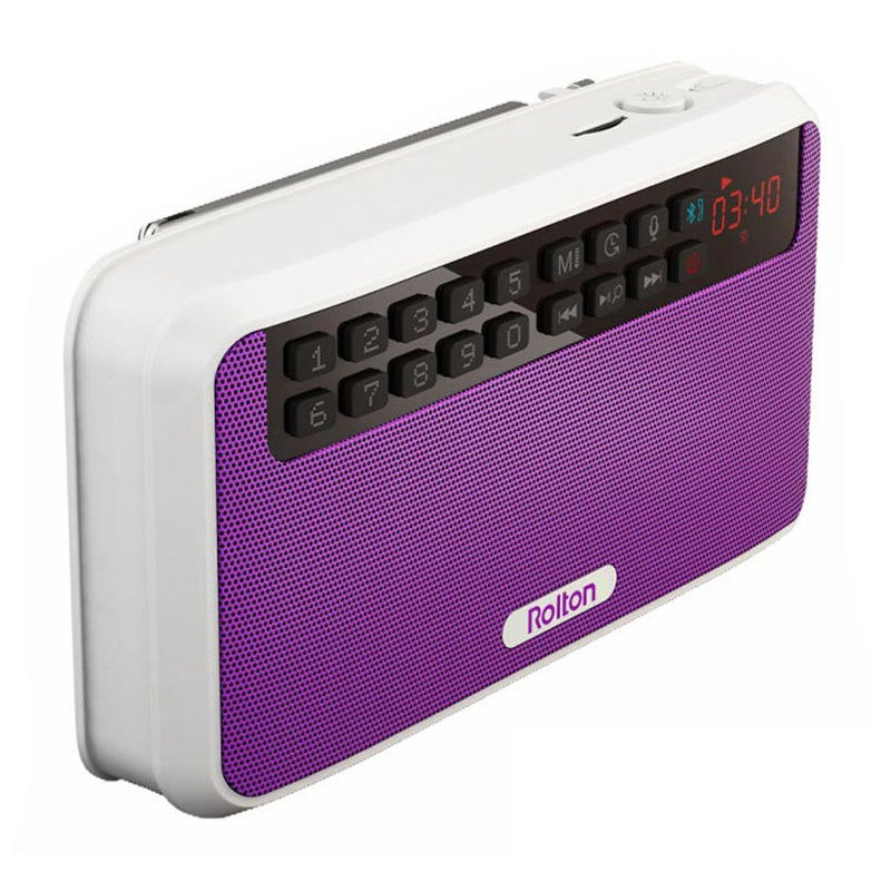 Rolton E500 Portable Wireless bluetooth Speaker 1500mAh FM Radio TF Card Hands-free Outdoors Speaker