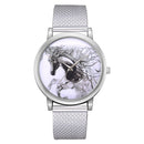 LVPAI P598 China Style Horse Dial Face Women Wrist Watch Casual Style Quartz Watches