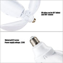 AC165-265V 45W 6500K SMD2835 Deformable LED Ceiling Light Bulb Pental Garage Lamp for Shop