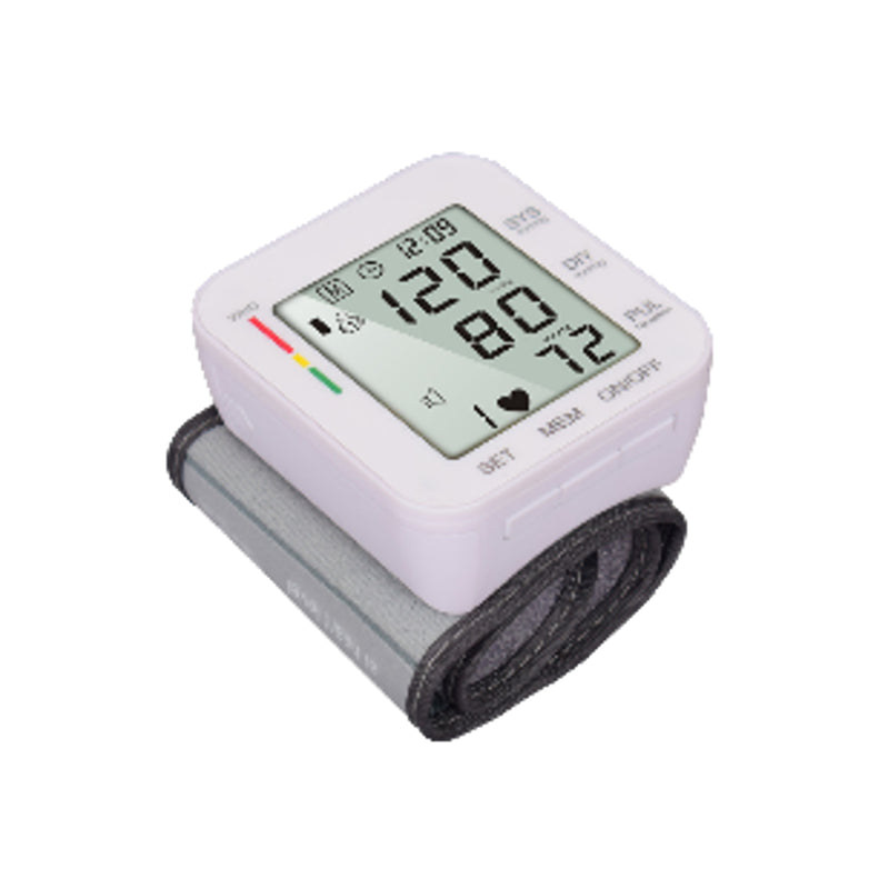 Automatic Digital Wrist Cuff Blood Pressure Monitor BP Machine Home Measurement