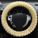 Car Steel Ring Wheel Cover Soft Imitation Wool Warm Universal