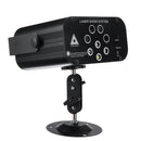 30W RGBW LED 128 Pattern Stage Light Auto/Voice/Remote Control DJ Club KTV Disco AC110-240V