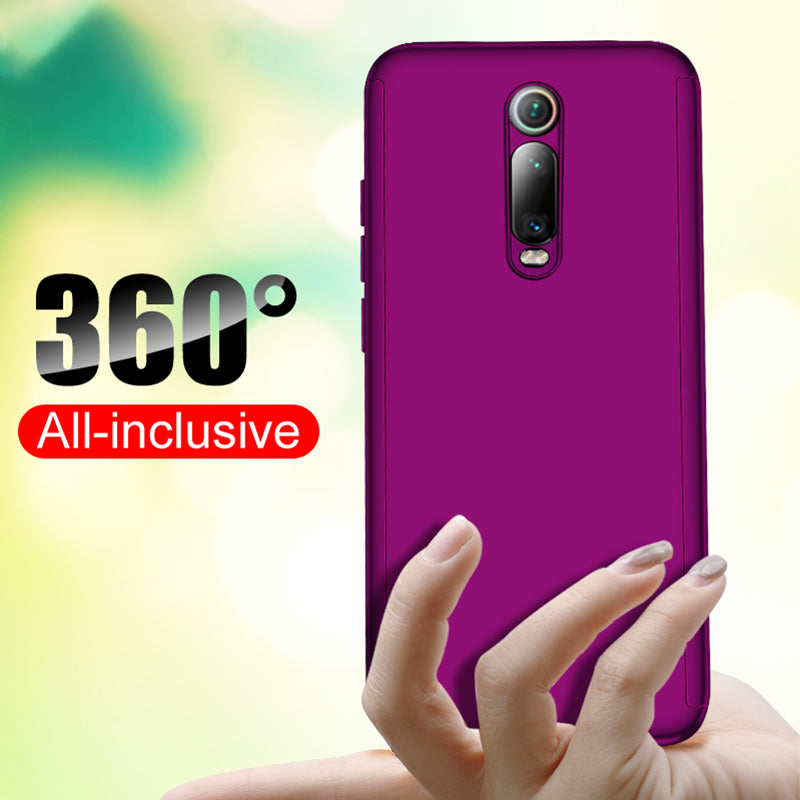 Bakeey 360 Full Body PC Protective Case+Tempered Glass Screen Protector For Xiaomi Mi 9T / Xiaomi Mi9T Pro / Redmi K20 Pro/ Redmi K20