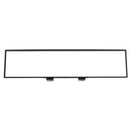 Universal 30CM Wide Flat Interior Clip On Rear View Clear Glass Mirror