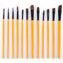 Zhuting B3601 36Pcs Canvas Curtains Multi-function Practical Writing Brush Suit