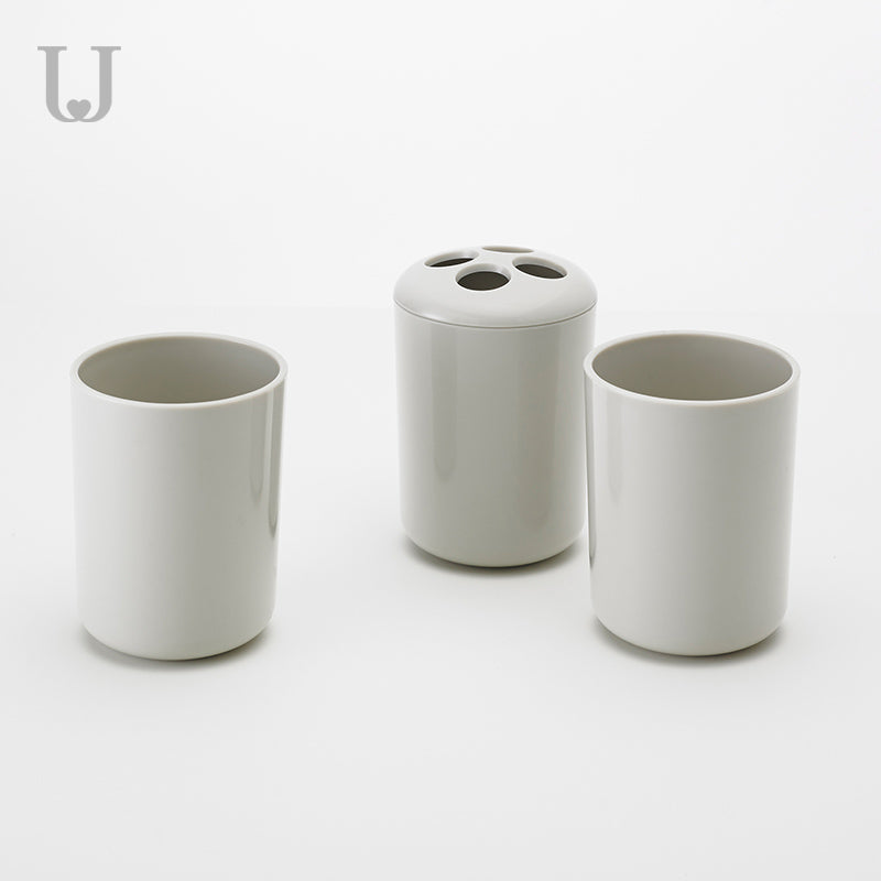 XIAOMI Jordan&Judy Anti-drop Washing Cup Toothbrush Teethbrush Holder 3 Set Famlily Bathroom