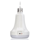 E27 USB Rechargeable Pure White LED Emergency Flashlight Camping Lighting Bulb Lamp AC220V