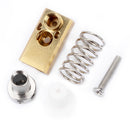 1.75mm UM2 0.25 / 0.4 / 0.6 / 0.8mm Nozzle Heating Block Kit With Cleaning Needle For 3D Printer Parts