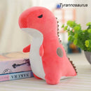 Colorful Cute Dinosaur Doll Stuffed Plush Toy Grab Machine Doll Boys and Girls Gift