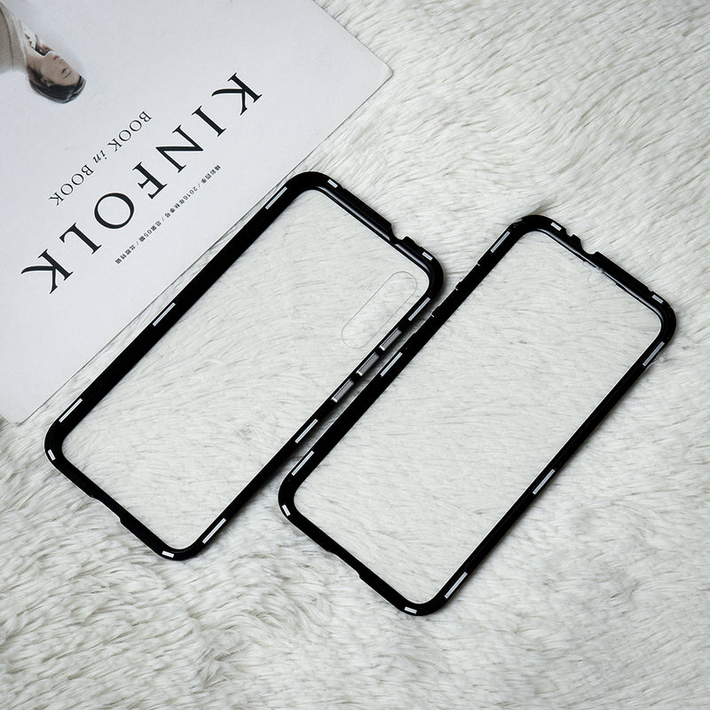 Bakeey 360 Front+Back Double-sided Full Body 9H Tempered Glass Metal Magnetic Adsorption Flip Protective Case For Xiaomi Mi A3 / Xiaomi Mi CC9E