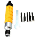 Drillpro Woodworking Carving Chisel Carving Machine Tool with 5 Carving Blades