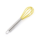 Honana CF-EM09 8-inch Silicone Wired Whisk Handheld Egg Mixer Blender Beating Kitchen Utensils