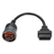 OBD2 Female 16 Pin to J1939 Deutsch 9 Pin Female Connector Truck Diagnostic Cable