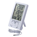 Large Screen Thermometer Hygrometer Indoor Outdoor Digital Display Dual Temperature Display Thermometer