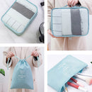 9 PCS Storage Bag Waterproof Traveling Luggage Bag Clothes Storage Bag Laundry Pouch