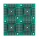 30pcs PCB Board Kit SMD Turn To DIP Adapter Converter Plate FQFP 32 44 64 80 100 HTQFP QFN48 SOP SSOP TSSOP 8 16 24 28