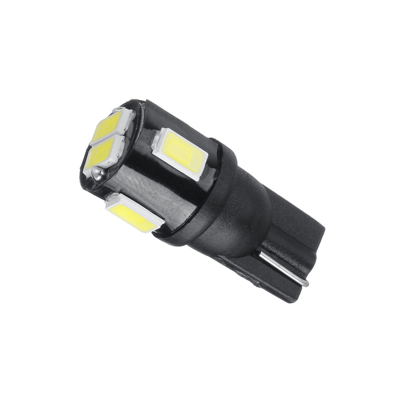 10PCS T10 W5W LED Side Marker Lights Interior Bulbs 240LM 6000K White